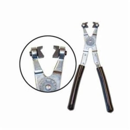 Mag-Mate Hose Clamp Plier, Click Style Push Pin, 9 Length, 234 Width, 062 Height, Steel Body, Vinyl Gri PLC100